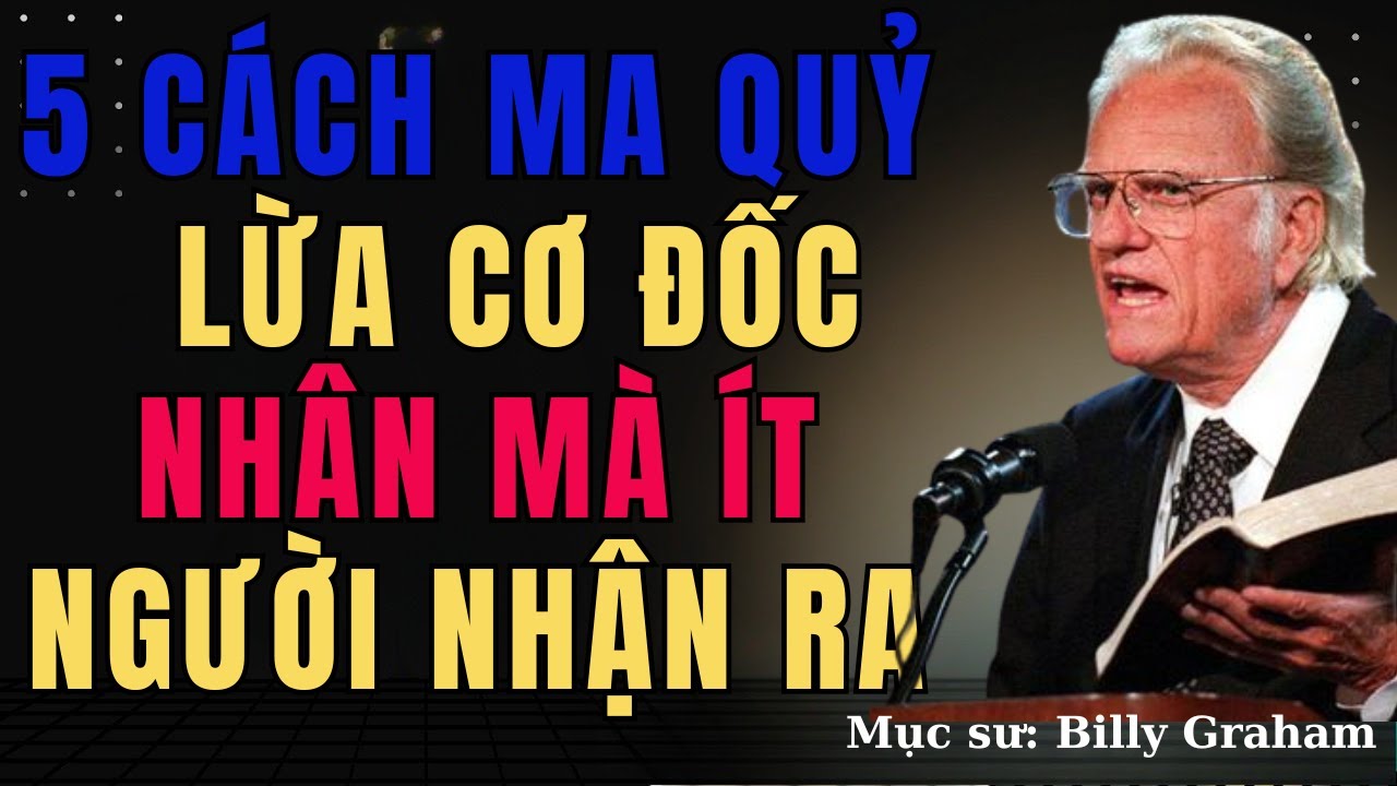 5 Cách Ma Quỷ Lừa Cơ Đốc Nhân Mà Ít Người Nhận Ra | Nghe Lời Chúa