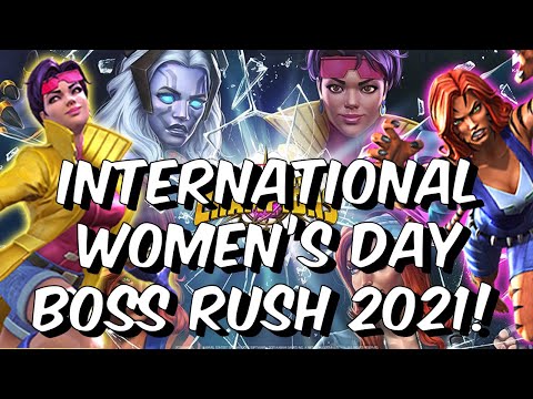 International Women’s Day Boss Rush 2021 – THE CHALLENGE IS BACK!!! – Marvel Contest of Champions