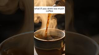 What Happens If You Drink Too Much Coffee? (Shocking Side Effects) #humanbody #facts #science