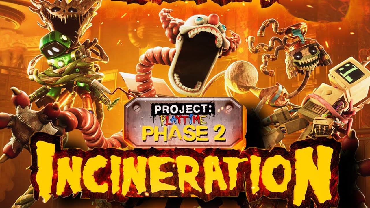 Project Playtime Phase 2 Incineration 🔥 All New Huggy Wuggy Skins 