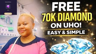 HOW I Earned 70,000 Diamonds on UHO App – REAL PROOF! screenshot 1