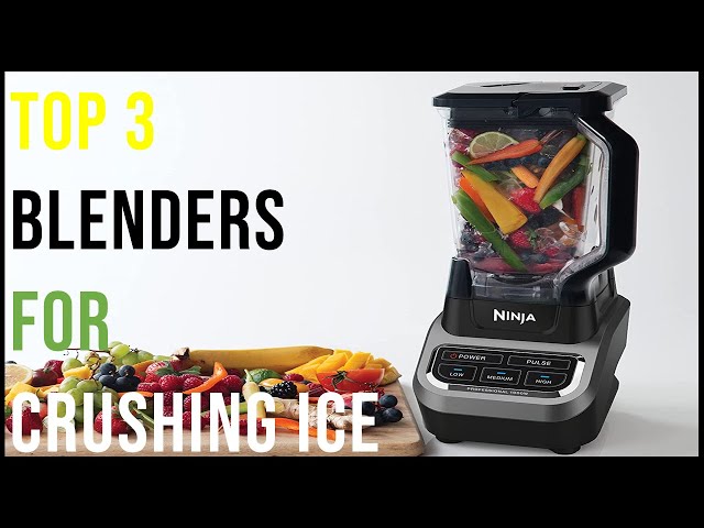 The 5 Best Blenders For Crushing Ice - Winter 2024: Reviews 