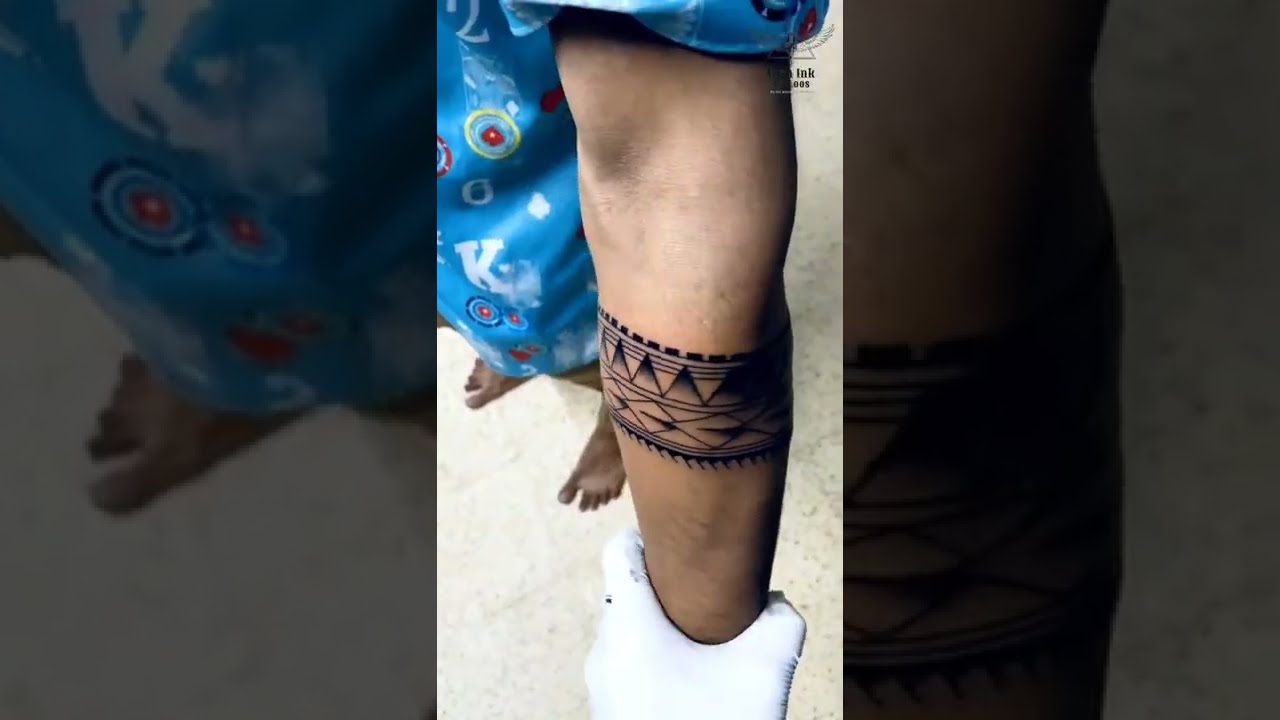 Tattoo tagged with: flower, minilau, small, band, ankle band, tiny, ankle,  flower bracelet, little, nature, medium size | inked-app.com