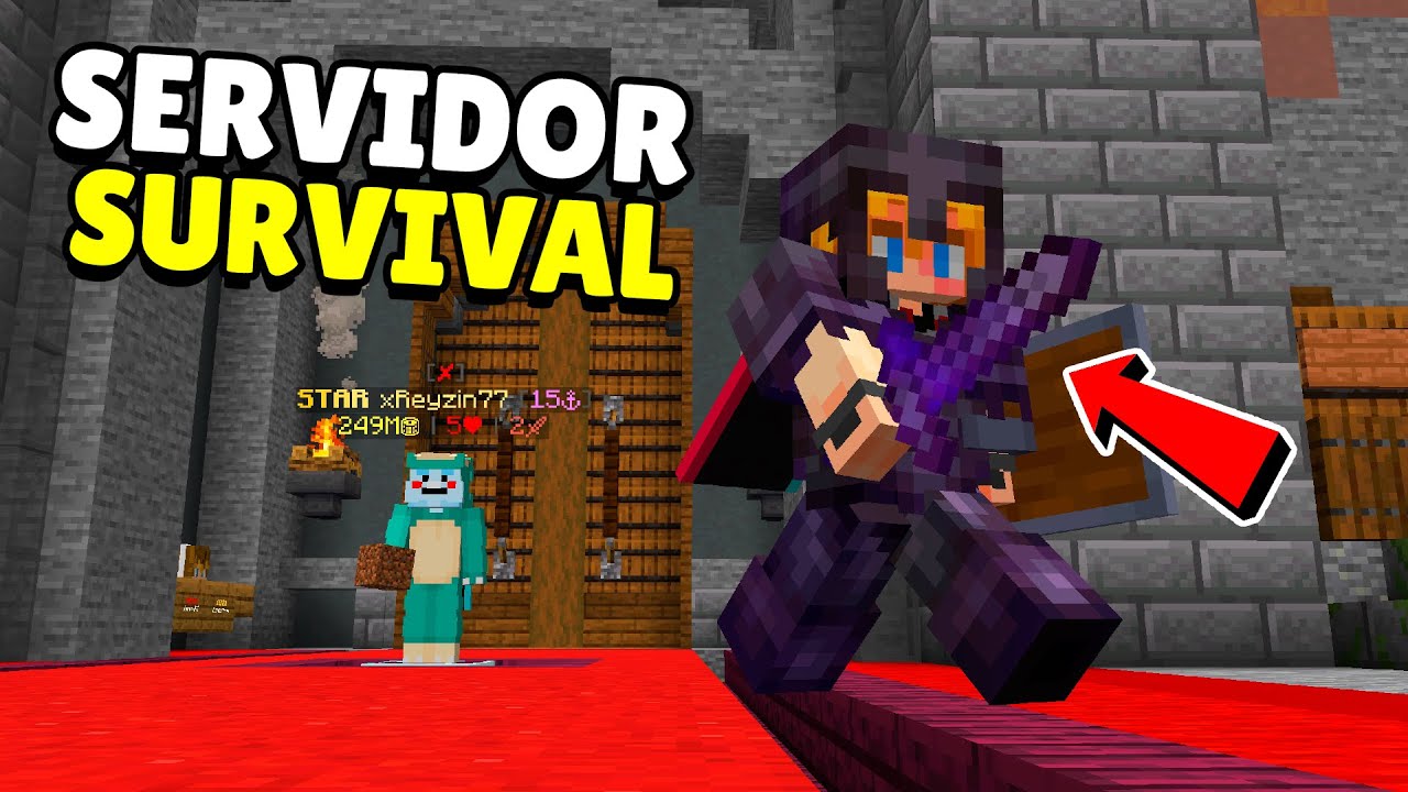 EL MEJOR SURVIVAL OP de Minecraft 1.21😨 NO PREMIUM (JAVA/BEDROCK y PE)