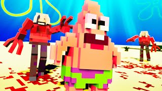 Zombies Eat PATRICK And Spongebob in The KRUSTY KRAB!  Teardown Mods Gameplay