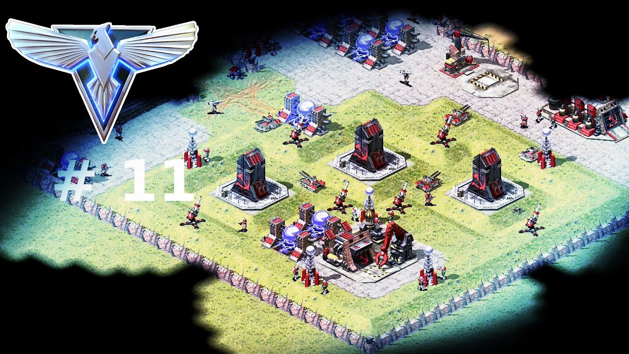 Command & Conquer Red Alert 2 [Hard] Alliance Campaign - Fallout - No ...