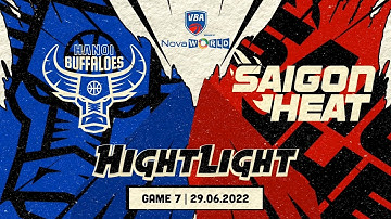 Full Highlight Game 7: Hanoi Buffaloes vs. Saigon Heat l VBA Brought by NovaWorld 2022