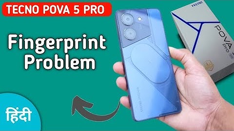 fingerprint sensor not working techno pova 5 Pro, how to fix fingerprint problem in techno pova 5 Pr