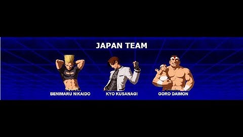 The King of Fighters 2002 - (Arcade) - Japan Team - Level 8 - Playthrough