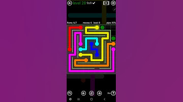 How To Solve Flow Free Courtyard Spin Level 28 9x9 Hard Board Walk Through Solution Walkthrough