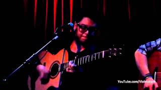 Video thumbnail of "Andrew Garcia, Full Acoustic Version "Straight Up" Room Five, L.A."