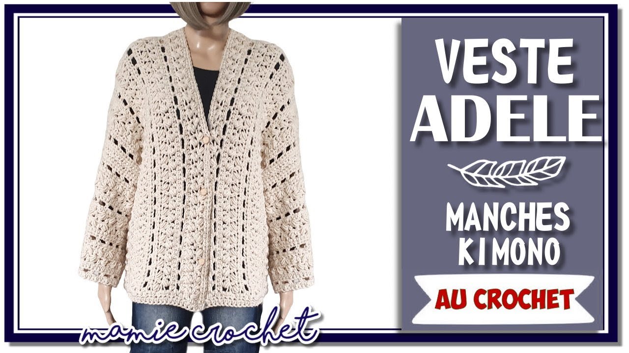 gilet bambou isa crochet