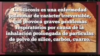 silicosis, enfermedad pulmonar de caracter irreversible