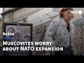 Moscow residents worried by NATO expansion after Vilnius summit | AFP