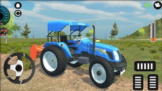 New Holland+rotawaiter in game 🚜Indian Tractor Simulator 2 🚜 |Tractor Driving Simulator Gameplay#230 screenshot 1