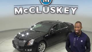 A17062PT Used 2009 Cadillac CTS Black Sedan  Test Drive, Review, For Sale - Black 2009 Cadillac Cts