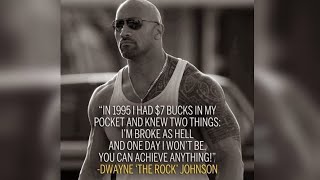 Motivational Quotes By Dwayne 'THE ROCK' Johnson | MR MDT #shorts