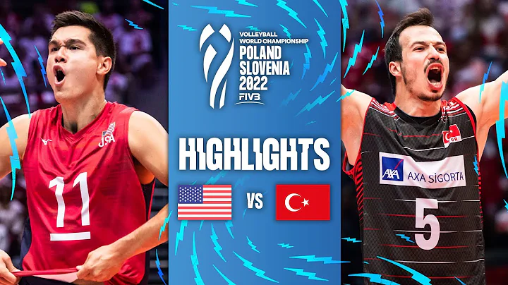 🇺🇸 USA vs. 🇹🇷 TÜR - Highlights Final Phase | Men's World Championships 2022 - DayDayNews