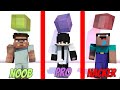 Noob vs pro  parkour challenge in minecraft  part2