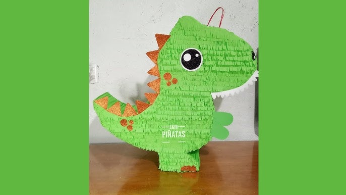 🎉🎉✿Piñata Dinosaurio Rosa - Moldes Gratis✿😉✿ Creaciones Samadith/DIY  ✿🎉🎉 