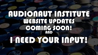 Audionaut institute Website Update!