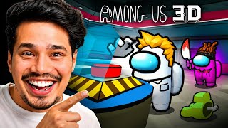 1000 IQ GAMEPLAY IN AMONG US WITH FRIENDS 😂 | FLEET LITE screenshot 2