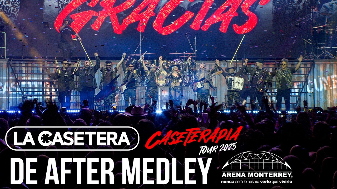 La Casetera - De After Medley (Caseterapia Tour 2025) En Concierto desde la Arena Monterrey