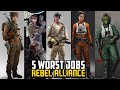 5 Worst Jobs in the Rebel Alliance