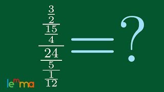 How to Simplify Any Fraction! There Is No Such Thing As a Difficult Fraction, and this One Is Easy!