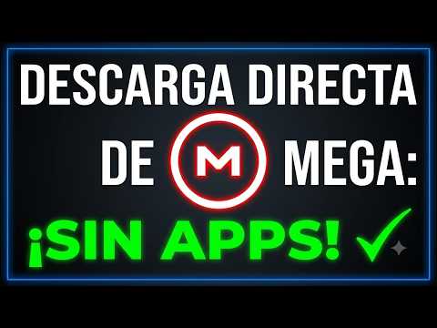 ???? MegaDownloader Online 2025 | Descarga Directa sin Instalar Nada