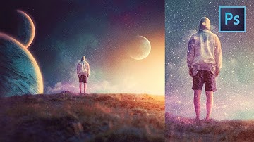 [ Photoshop Manipulation ] "BATAS CAKRAWALA" - Simple Surreal Fantasy Editing Tutorial