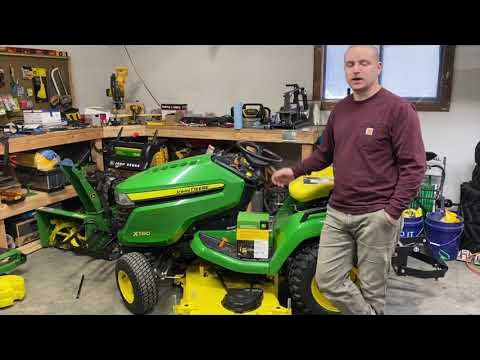 Fall Maintenance and Tuneup Kit for a John Deere 318 Lawn Tractor 