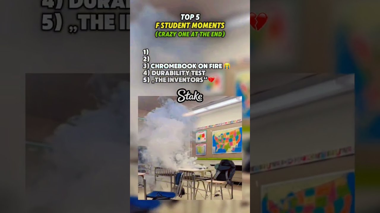 Top 5 F Student Moments Top5 Ranking Fstudent Fstudents Chromebookdurablitytest School