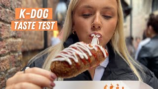 Trying K-Dogs at Camden Market | becs life