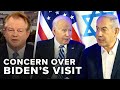 President Visits Israel And Gaza Hospital Strike
