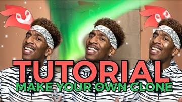 TUTORIAL : MAKE YOUR OWN CLONE | PROD.OG | VIDEOLEAP | IPHONE IOS | MASK