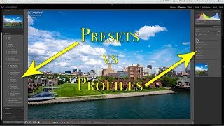 Lightroom Presets vs Profiles