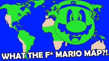 Your Submitted Drawings #1 WORLD MAP Part 17 (What the Mario Map)
