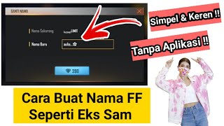 simbol bunga untuk nama ff