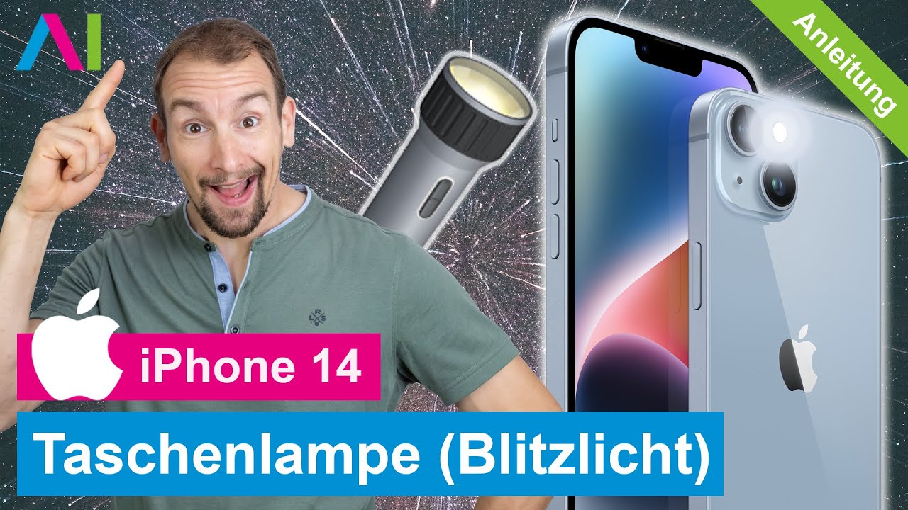 Wie Viel Lumen Hat Die Iphone Taschenlampe iPhone 14 - Taschenlampe nutzen • • 📱1️⃣4️⃣ • 🔦 • Anleitung | Tutorial
