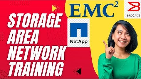 Complete Storage Area Network SAN Training for beginners #emc #netapp #ittraining #siliconvalley 