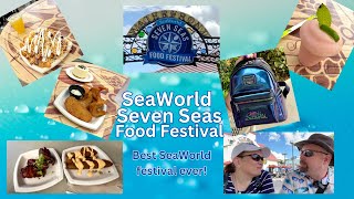 SeaWorld surprised us with how well the 7 Seas Food Festival was this year! New Loungefly!!!