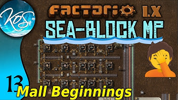 Factorio Seablock 13 - WE NEED BELTS!!! | MP with Mathias