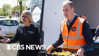 Prince William makes first public appearance since Princess Kate cancer news