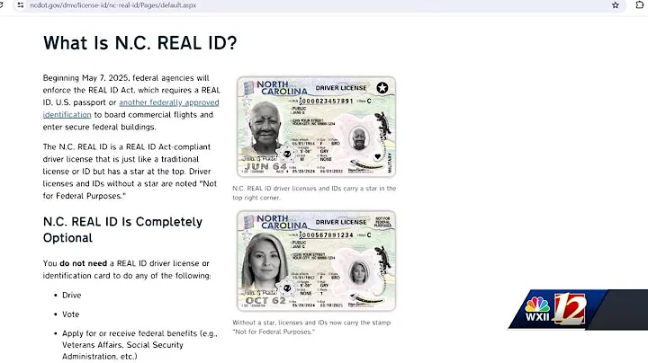 North Carolina travelers scramble to DMV as Real ID deadline approaches
