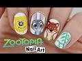 Zootopia Nail Art | Judy &amp; Nick