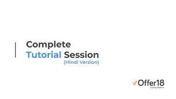 Offer18 Complete Demo & Tutorial (Hindi)