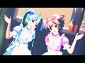 【MMD】オツキミリサイタル Tda式 テト ＆ ミク ( Tda Teto Miku )