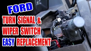 F250 wipers won't shut off ford f150 f250 taurus turn signal wiper switch replacement how to change by Mile High Campers 50,473 views 3 years ago 2 minutes, 8 seconds