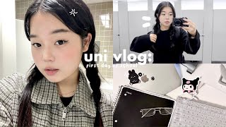 First day of uni vlog📓: Busy campus days, getting my life together, friends etc.